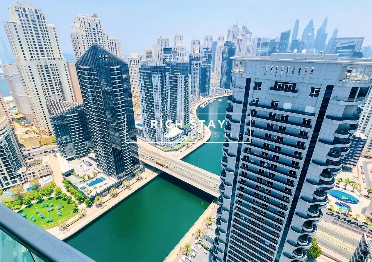 Elegant 2Br In Stella Maris, Marina Lake View Dubai Verenigde Arabische Emiraten