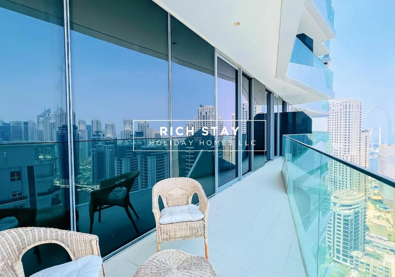 Appartement Elegant 2Br In Stella Maris, Marina Lake View Dubai Verenigde Arabische Emiraten